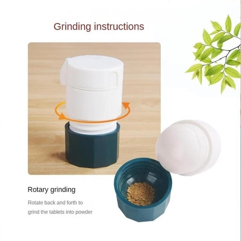 Dụng Cụ Cắt Thuốc, Nghiền Thuốc Cho Bé 4 Trong 1