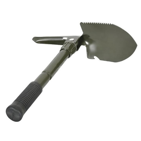 [Tặng Kèm Túi] Bộ Cuốc Xẻng Đa Năng 4 Trong 1 Cán Gập Có La Bàn - Bền Đẹp Tiện Ích