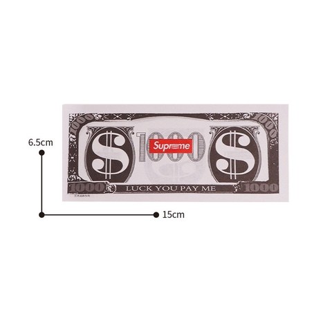 1 Xấp Tiền Cho Súng Bắn Tiền Supreme 100 Tờ