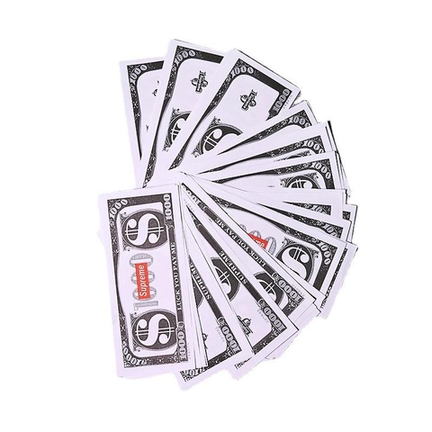 1 Xấp Tiền Cho Súng Bắn Tiền Supreme 100 Tờ