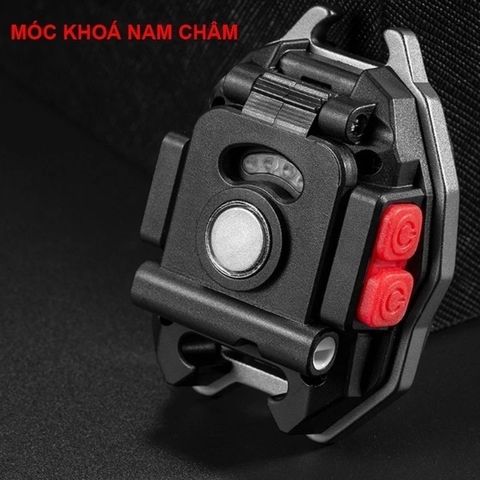 Đèn Led Mini COB 5in1 800 Lumens Đa Dụng Có Mở Bia, Châm Th, Vặn Ốc Vít, Nam Châm, Còi Cấp Cứu Có Thể Sạc Lại
