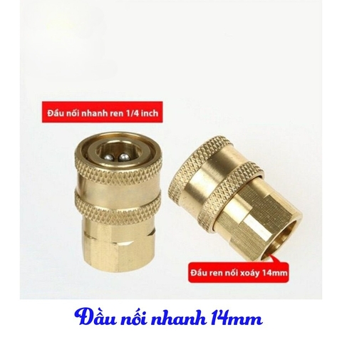 Béc phun - Đầu béc phun 0 độ - 15 độ - 25 độ - 40 độ VENICE - Gắn súng xịt rửa xe áp lực cao - Ren nối nhanh 1/4 inch