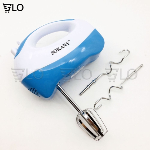 Máy Đánh Trứng Sokany 4565 Có 5 Tốc Độ Điều Chỉnh Cao Cấp Không Gỉ