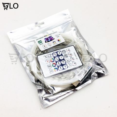 Dây Đèn Led Đổi Màu 16 Triệu Màu 5M-10M Điều Khiển Bằng Điện Thoại, Nháy Theo Nhạc, Trang Trí Decor Phòng