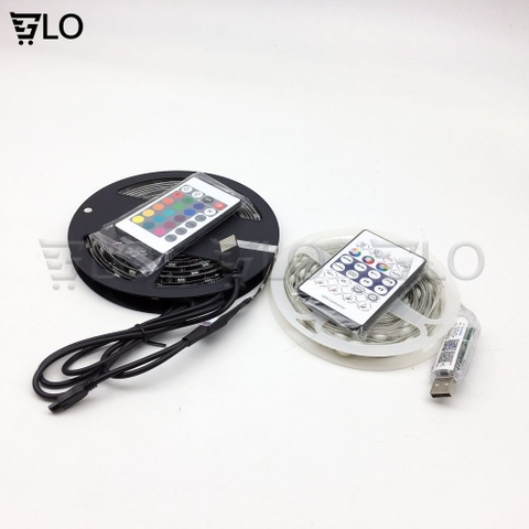 Dây Đèn Led Đổi Màu 16 Triệu Màu 5M-10M Điều Khiển Bằng Điện Thoại, Nháy Theo Nhạc, Trang Trí Decor Phòng