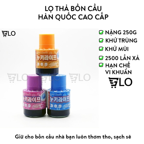 Lọ Thả Bồn Cầu Hàn Quốc Cao Cấp, Cốc Nhựa Thả Bồn Cầu Hương Hoa, Chai Thả Vệ Sinh Tạo Hương Tẩy Diệt Khuẩn