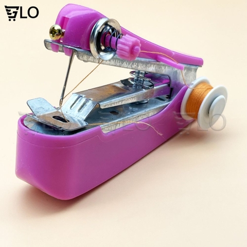 Máy May Mini Cầm Tay Om888, Máy Khâu Nhỏ Gọn Tiện Lợi