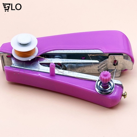Máy May Mini Cầm Tay Om888, Máy Khâu Nhỏ Gọn Tiện Lợi