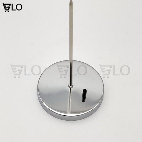 Dụng Cụ Cọc Ghim Cheng Da Cắm Giấy,Bill, Hoá Đơn, Đế Chắc Chắn