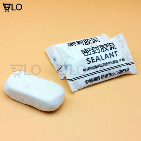Xi Măng Dẻo Trắng Chống Thấm Polyethylene, Cách Nhiệt, Bùn Đất Sét, Keo Trám Tường Nhà, Lỗ Điều Hoà, Đường Ống Nước