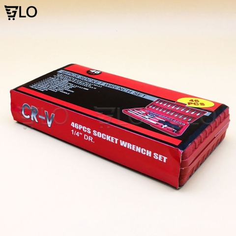 Bộ Dụng Cụ Mở Bu Lông Ốc Vít Đa Năng Sửa Chữa 46 Chi Tiết (Hàng Nhập Khẩu Giá Tốt)