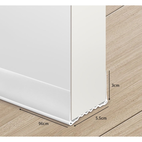 Nẹp Silicon ZicZac Thế Hệ Mới 96cm, Chặn Gió Khe Cửa Chống Thoát Hơi Gió Điều Hòa, Thanh Chống Côn Trùng Đa Năng