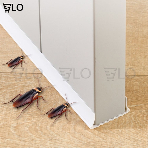 Nẹp Silicon ZicZac Thế Hệ Mới 96cm, Chặn Gió Khe Cửa Chống Thoát Hơi Gió Điều Hòa, Thanh Chống Côn Trùng Đa Năng
