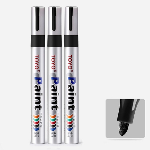 Bút Sơn Repaint Tẩy Trắng, Làm Mới, Phục Hồi Giày, Vẽ Lốp Xe, Che Vết Nứt Đồ Nhựa, Gốm Sứ Siêu Tốc MAKER PAINT TOYO