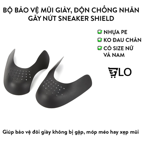 Bộ Bảo Vệ Mũi Giày, Độn Chống Nhăn Gãy Nứt SNEAKER SHIELD - Giữ Form Giày Chuẩn Đẹp Mọi Lúc