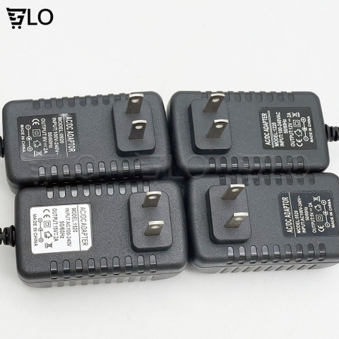 Nguồn Adapter 5V 9V 12V 15V 2A Jack 2 Đầu 4.0mm, 5.5mm Tiện Lợi Phù Hợp Hầu Hết Mọi Thiết Bị Điện