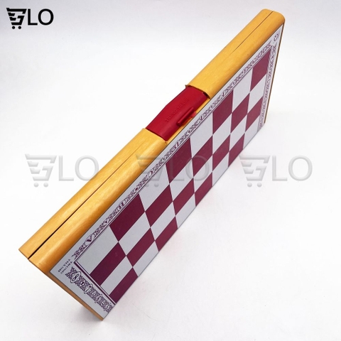 Bộ Cờ Vua Cỡ Lớn Chuẩn Quốc Tế Hộp Nhựa Xếp Gọn Kích Thước 42x42cm