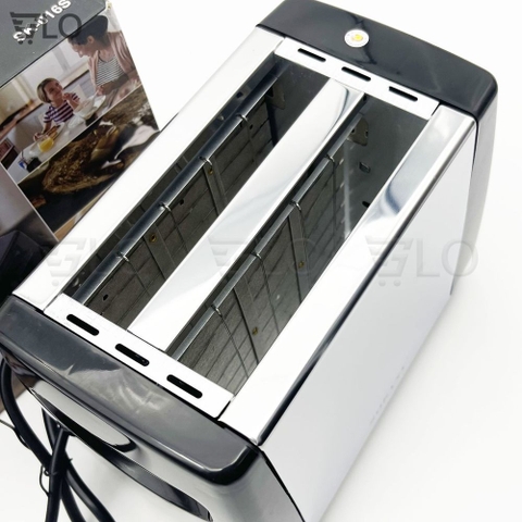 Máy Nướng Bánh Mì 2 Ngăn Sokany HJT-016S