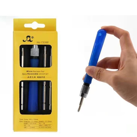 Bộ Tua Vít Đa Năng 7339A 9 Món Có Từ Tính, Sửa Chữa Nhanh Chóng, Tiện Lợi