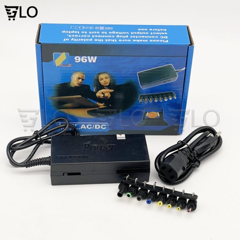 Sạc Adaptor Laptop Đa Năng Cho Mọi Loại Máy 96W