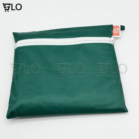 Áo Mưa Bít Vải Dù Da Cá Cao Cấp Người Lớn Đủ Màu 1.4m