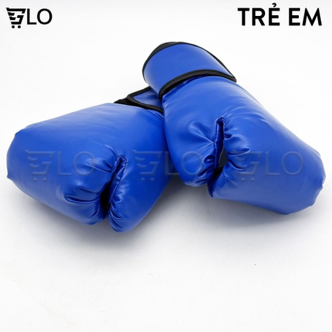 Găng Tay Boxing Trẻ Em Và Người Lớn, Găng Tay Đấm Bốc Da PU