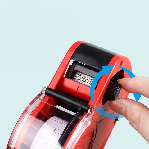 Máy Bắn Giá Tiền Có Ký Hiệu VND, Súng Bấm Giá MX-5500 EOS, Bản In Sắc Nét, Núm Xoay Nhẹ