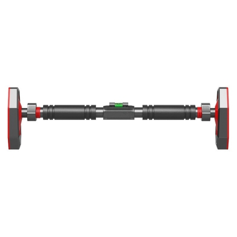 Xà Đơn Treo Tường, Gắn Cửa Điều Chỉnh 65-100cm, 95-135cm Và 120-160cm Kèm Thước Thủy Cân Bằng, Chốt Chống Xoay