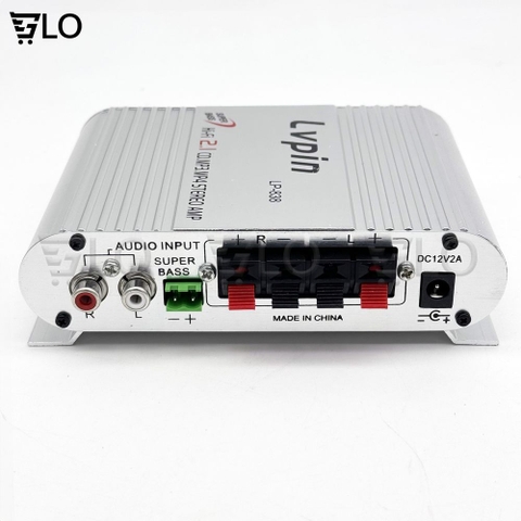 Bộ Âm Ly Mini, Amply Khuếch Đại Âm Thanh LP-838 2.1CH