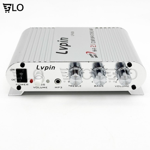 Bộ Âm Ly Mini, Amply Khuếch Đại Âm Thanh LP-838 2.1CH