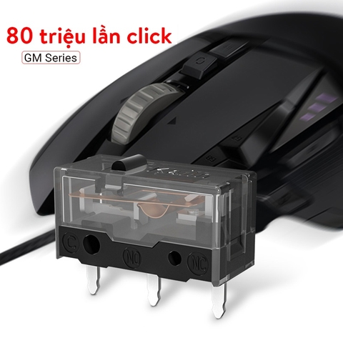 Nút Click Switch Chuột Kailh GM 8.0 Black Mamba Siêu Bền 80 Triệu Click Hàng Chính Hãng