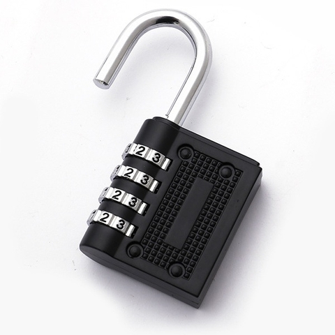 Ổ Khóa Inox Mật Mã 4 Số Kích thước 4x7.5 cm, Bảo Vệ An Toàn Cho Tài Sản Của Bạn