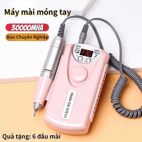 Máy Làm Móng Cao Cấp STE101, UV201 Máy Mài Móng Chuyên Dụng Trong Ngành, Tốc Độ 35.000RPM, Công Suất 36w