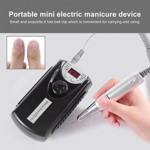 Máy Làm Móng Cao Cấp STE101, UV201 Máy Mài Móng Chuyên Dụng Trong Ngành, Tốc Độ 35.000RPM, Công Suất 36w
