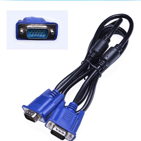 Dây Cáp Màn Hình Máy Tính VGA D-Sub 15 Pin Dài 1.5m tới 10m