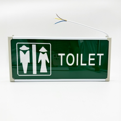 Đèn Sự Cố Khẩn Cấp Chiếu Sáng Kết Hợp Biển Chỉ Dẫn Thoát Hiểm, Toilet, Thoát Nạn Exit, Phòng Cháy Chữa Cháy