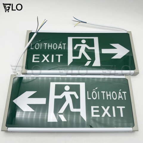 Đèn Sự Cố Khẩn Cấp Chiếu Sáng Kết Hợp Biển Chỉ Dẫn Thoát Hiểm, Toilet, Thoát Nạn Exit, Phòng Cháy Chữa Cháy