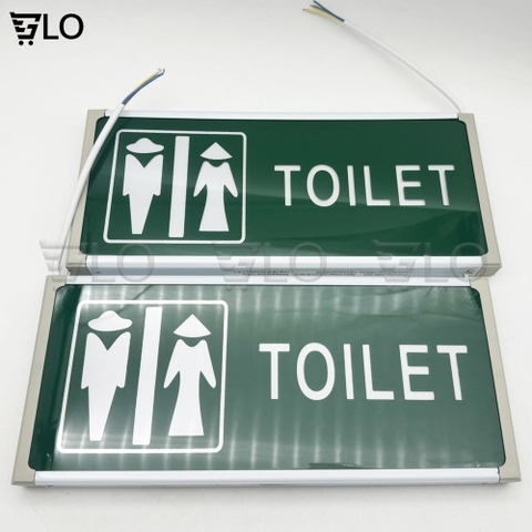 Đèn Sự Cố Khẩn Cấp Chiếu Sáng Kết Hợp Biển Chỉ Dẫn Thoát Hiểm, Toilet, Thoát Nạn Exit, Phòng Cháy Chữa Cháy