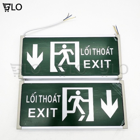 Đèn Sự Cố Khẩn Cấp Chiếu Sáng Kết Hợp Biển Chỉ Dẫn Thoát Hiểm, Toilet, Thoát Nạn Exit, Phòng Cháy Chữa Cháy