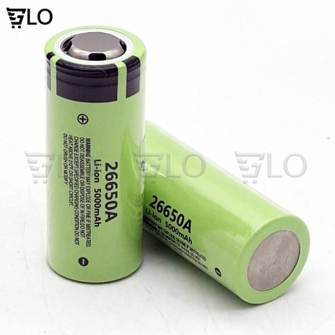 1 Viên Pin Sạc 26650 3.7v Dung Lượng Thực 5000mAh Dòng Xả Cao 30A, Pin Lithium Ion Cho Đèn Pin Siêu Sáng, Pin Dự Phòng