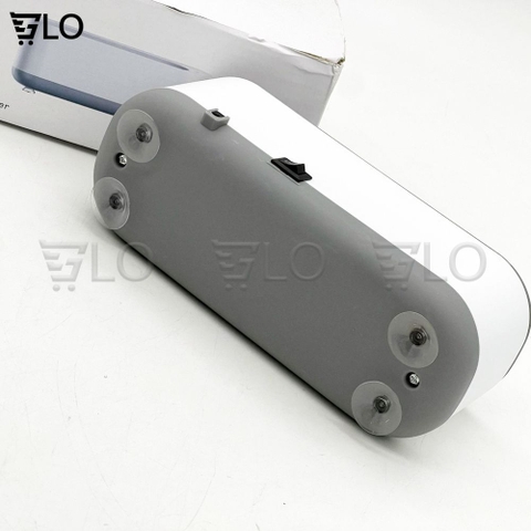 Máy Làm Sạch, Rửa Mắt Kính Loại Pin Sạc, Trang Sức, Đồng Hồ Bằng Sóng Siêu Âm Tần Số 45000Hz, Ánh Sáng UV Diệt Vi Khuẩn