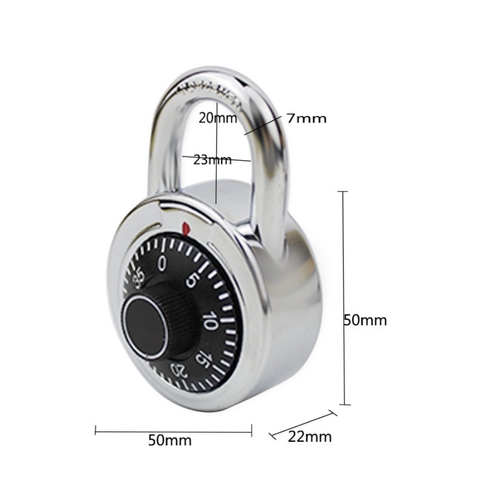Ổ Khóa Mật Khẩu Số Bàn Xoay Cực Kỳ An Toàn