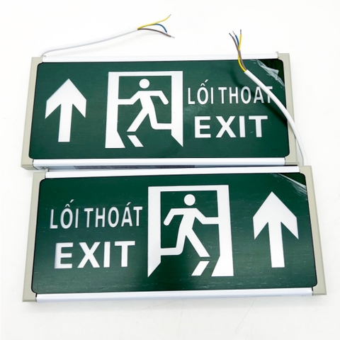 Đèn Sự Cố Khẩn Cấp Chiếu Sáng Kết Hợp Biển Chỉ Dẫn Thoát Hiểm, Toilet, Thoát Nạn Exit, Phòng Cháy Chữa Cháy