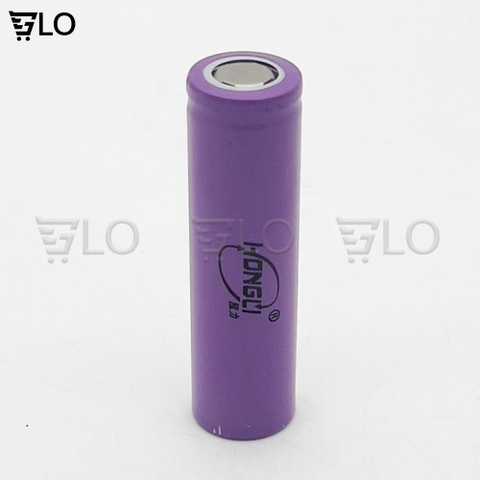 1 Viên Pin Sạc 18650 Li-Ion 3.7v Màu Đỏ, Tím, Xanh Lá Dung Lượng Thực 1000-2600mAh