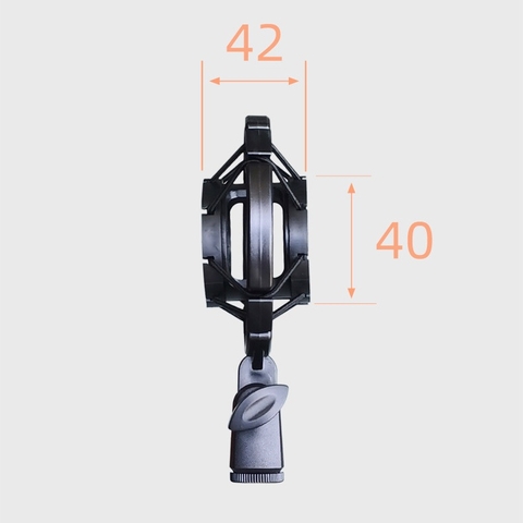 Giá Đỡ Shockmount Cho Micro Bằng Nhựa, Mic Thu Âm, Mic Livestream, Dùng Đầu Ren 3/8 Và 5/8