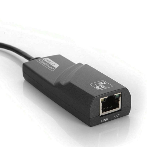 Card Mạng USB 3.0 To Lan 10/100/1000Mbps Ethernet, Bộ Chuyển Đổi Cáp Mạng Sang USB Tốc Độ Cao, USB Sang LAN