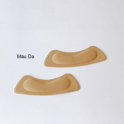 Miếng Lót Gót Giày 4D - Bảo Vệ Gót Sau Cao Cấp, Chống Thốn, Trầy Chân, Mút Ép Vải