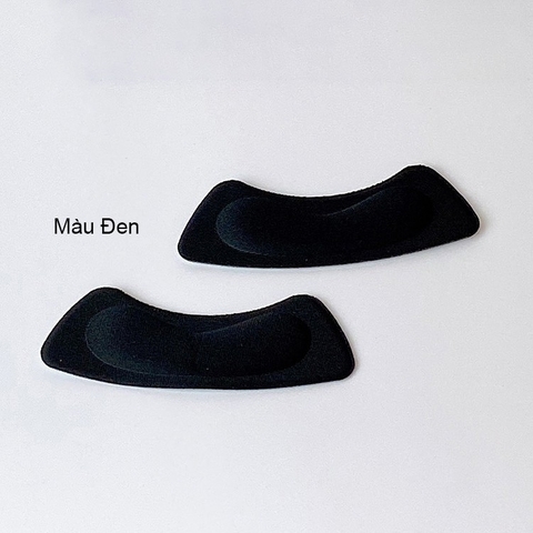 Miếng Lót Gót Giày 4D - Bảo Vệ Gót Sau Cao Cấp, Chống Thốn, Trầy Chân, Mút Ép Vải