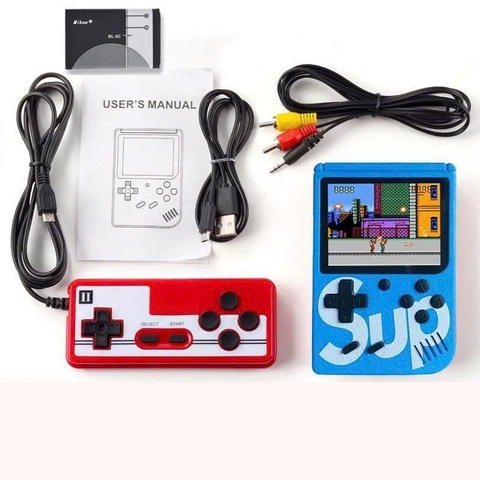 Máy Chơi Game Cầm Tay G1 Plus 400 Trò Chơi Tặng Kèm Tay Cầm, Pin, Sạc Và Dây AV Lên TV