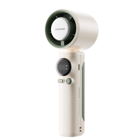 Quạt Cầm Tay Mini Phản Lực Tốc Độ Cao 100 Gear Tốc Độ Gió, Điều Chỉnh Tốc Độ, Pin 4000mah